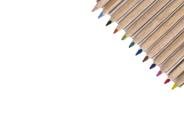 Renkli Kalemler Için Çizim Yaratıcılık Studio Fotoğraf — Stok fotoğraf
