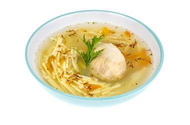 Tavuk çorbası. Studio fotoğraf
