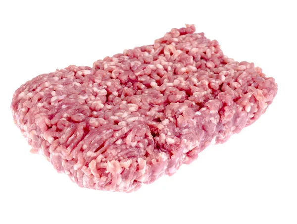 Darált Húst Keverjük Főzés Fotó Stúdió — Stock Fotó