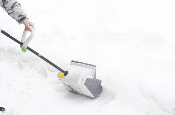 Kar Temizleme Aracı, kar kaldırma aygıt. Studio fotoğraf