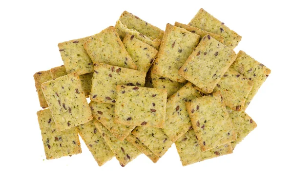 Galletas sin gluten con verde . — Foto de Stock