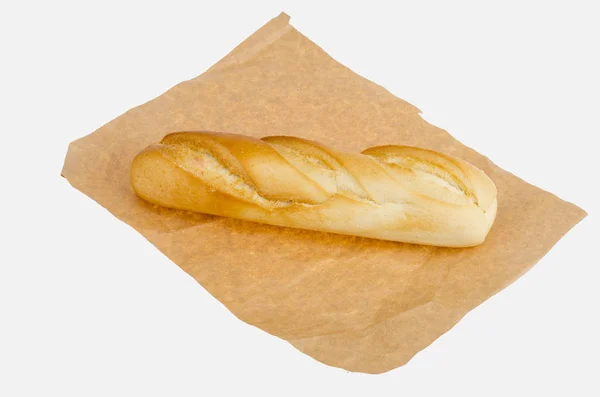 Verse Ruddy krokante mini Baguette. — Stockfoto