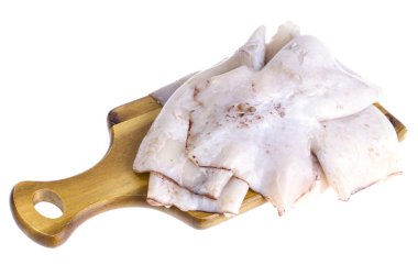 Çiğ kalamar dondurulmuş karkas