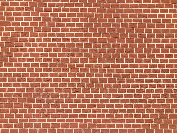 Background, red brick wall texture — Stock Photo, Image