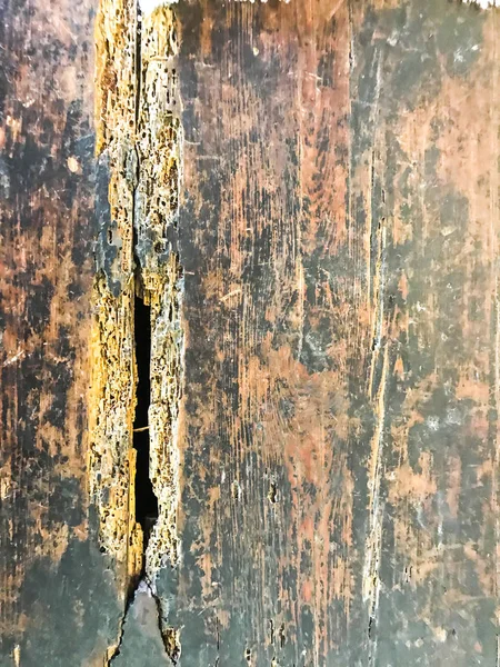 Old wooden damaged surface