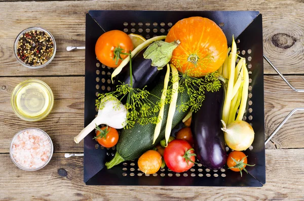 Домашні біо овочі для випічки. Студія Фото — стокове фото
