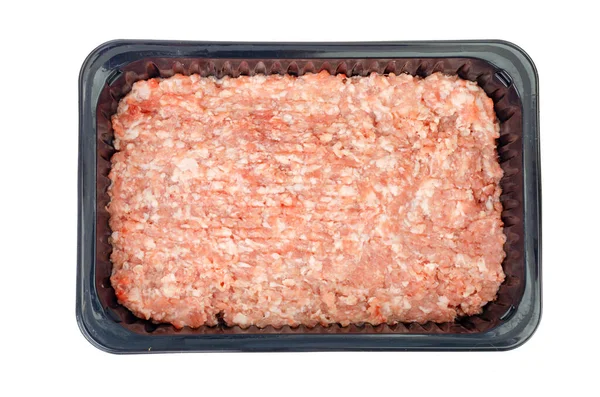 Fresh Minced Meat Minced Pork Studio Photo — Stock Photo, Image