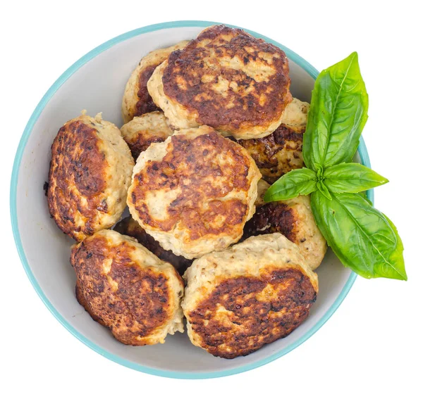 Kıyma dilimlenmiş etten ev yapımı pirzola. Stüdyo Fotoğrafı