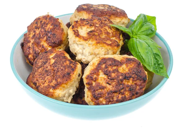 Kıyma dilimlenmiş etten ev yapımı pirzola. Stüdyo Fotoğrafı