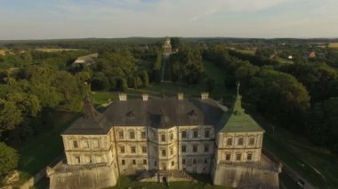 Antik kale hava Üstten Görünüm