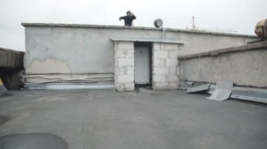 Şehir çatılar yukarıda ücretsiz çalışma eğitim