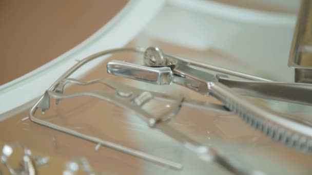 Apparecchiature mediche dentali in 4K — Video Stock