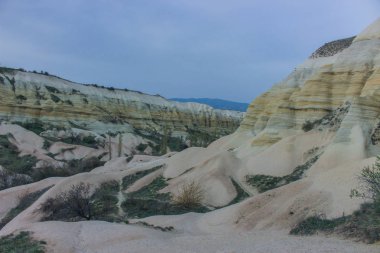 Türkiye. Cappadocia. Beyaz vadi