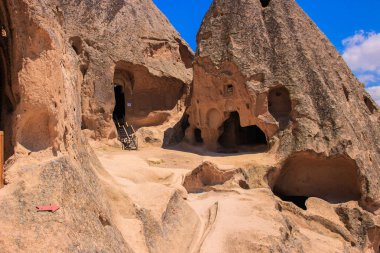 Türkiye. Cappadocia. Hıristiyan kilise kalıntıları