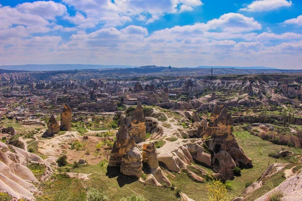 Turkiet Cappadocia Månlandskap — Stockfoto
