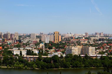 Krasnodar şehrinin güzel manzarası