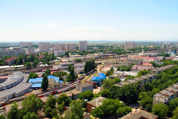 Prachtig uitzicht over de stad Krasnodar — Stockfoto