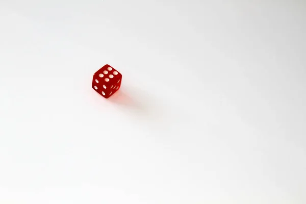 Casino Dice Isolated White Set Isolate — Stock Photo, Image