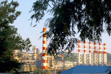 Tuapse kentinde boru deposu