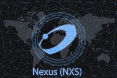 Altın sikke Cryptocurrency gram, ton, Yuvarlak karanlık bir arka plan üzerinde