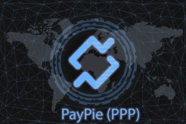 Altın sikke Cryptocurrency gram, ton, Yuvarlak karanlık bir arka plan üzerinde