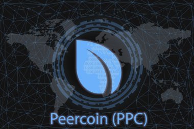 Altın sikke Cryptocurrency gram, ton, Yuvarlak karanlık bir arka plan üzerinde