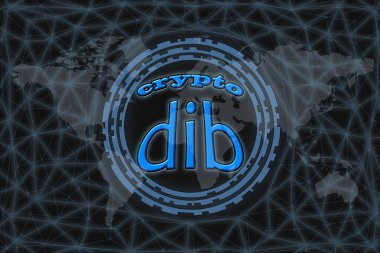 Altın sikke Cryptocurrency gram, ton, Yuvarlak karanlık bir arka plan üzerinde