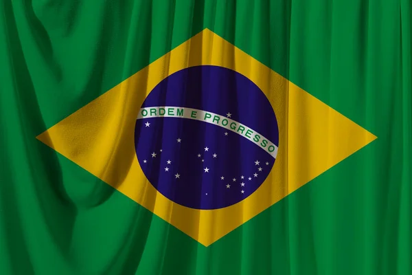 ブラジル国旗 ストック写真 C Red Hayabusa