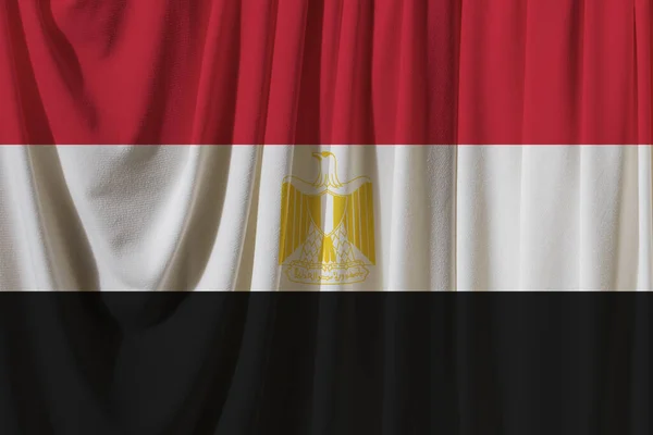 Egypte Vlag Achtergrond Textuur Concept Voor Designer Oplossingen — Stockfoto