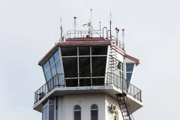 Tower Pilot Control Room Hintergrundbild — Stockfoto