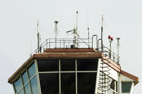 Tower Pilot Control Room Hintergrundbild — Stockfoto