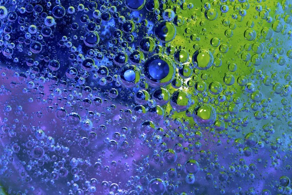 Textur Von Blasen Auf Buntem Hintergrund — Stockfoto