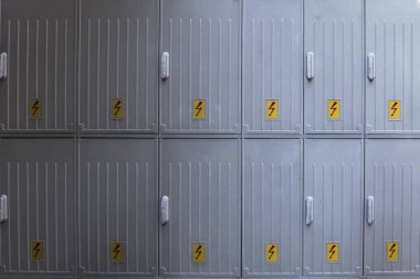 bir konut bina elektrik paneli