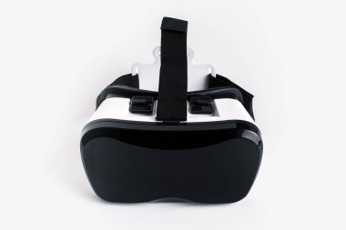 VR sanal gerçeklik gözlük beyaz arka plan üzerinde.