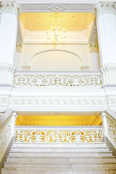 view of the old museum, light classic interior