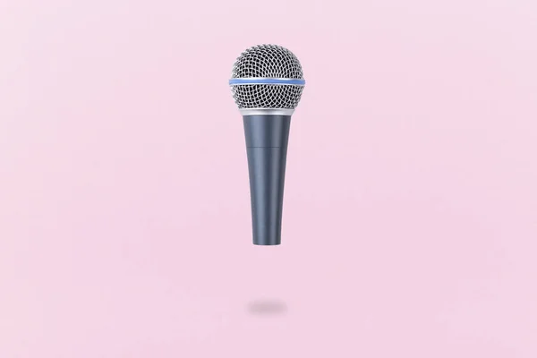 Αιωρούμενο μικρόφωνο — Φωτογραφία Αρχείου