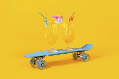 kokteyller ve kaykay