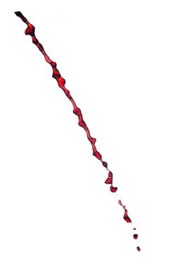 kırmızı şarap splash 