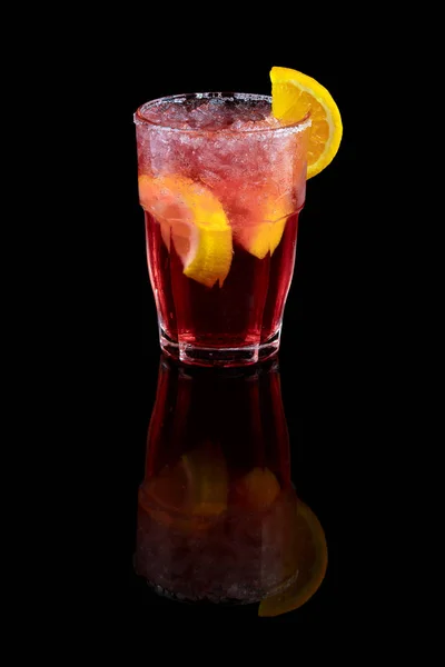 Red summer cocktail — Stock Photo, Image