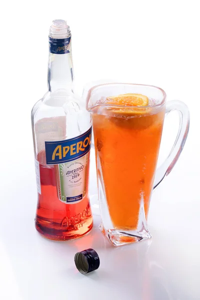 Frasco de aperol — Fotografia de Stock