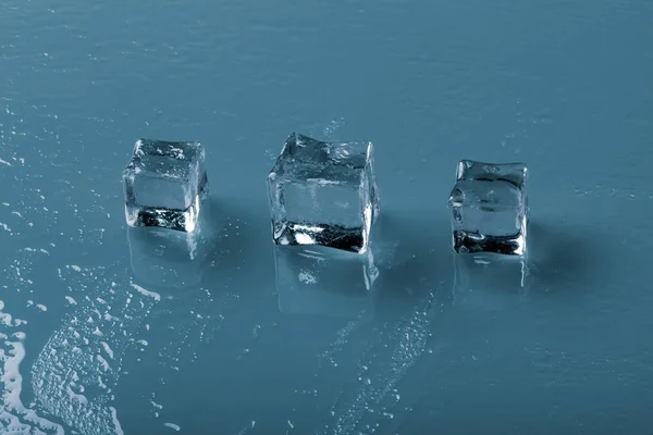 Набір кубиків льоду — стокове фото