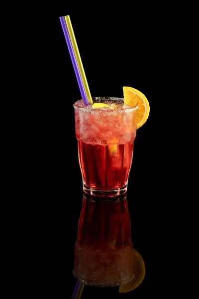 Cold red cocktail — Stock Photo, Image