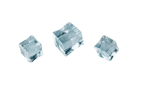 Conjunto de cubitos de hielo — Foto de Stock