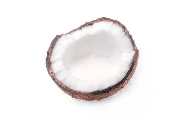 Coco medio aislado — Foto de Stock