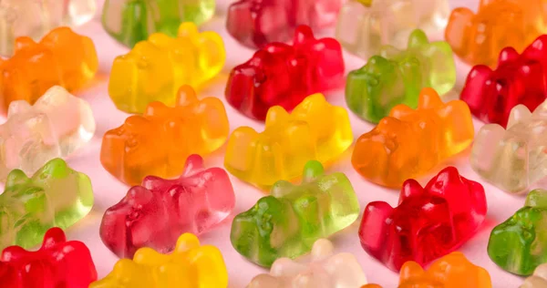 Gummy beren patroon — Stockfoto