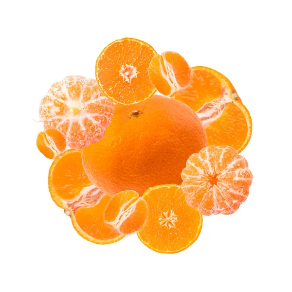 Mandarin bileşimi — Stok fotoğraf