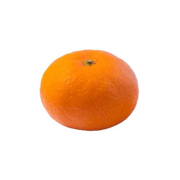 Mandarina isolada — Fotografia de Stock