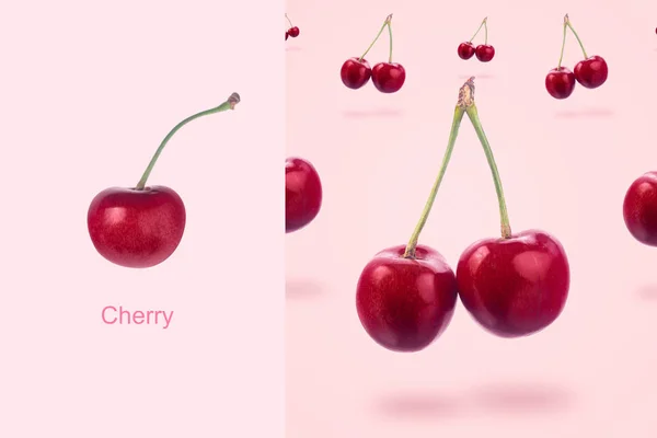 Cherry layout — Stockfoto