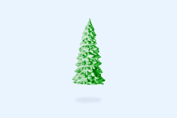Levitating Christmas tree — Stock Photo, Image