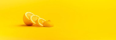 bir dilim limon.